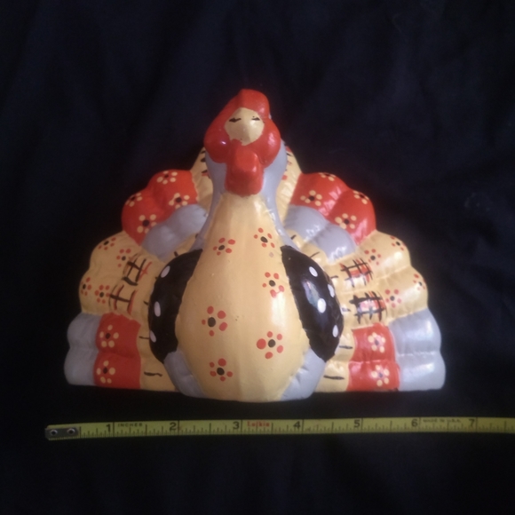 Vintage House of Lloyd Turkey & Pumpkin Centerpiec - Picture 3 of 3